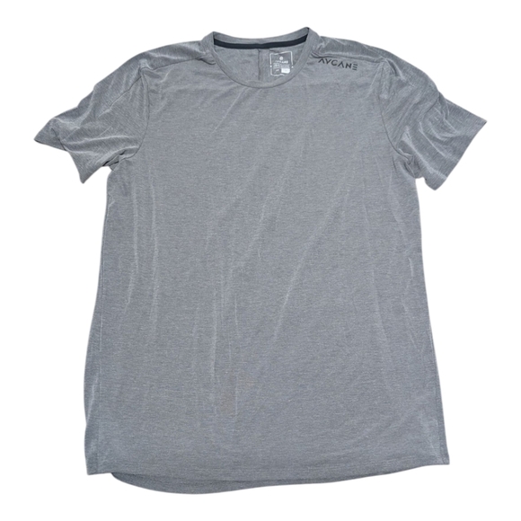 Aycane Ryuz Men's Gray Short Sleeve Shirt Performance Hockey Workout XL - Picture 1 of 5